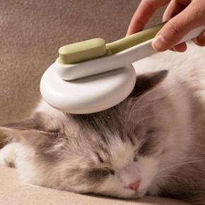 Grooming Comb Floating Hair Removing Brush Massage Tool for Dog Cat Bath Clean