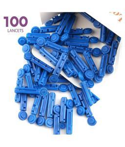 Sterile SIngle Use Painless Blood Lancets Needle For Blood Glucose Meter and Hizama Pen-100 Pcs