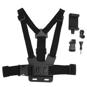 Chest Harness Strap, 5.5-10cm Chest Mount Strap ABS for Live Streaming