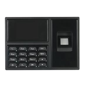 Intelligent Biometric Fingerprint Passw-ord Attendance Machine Employee Checking-in Recorder 2.4 inch TFT LCD Screen DC 5V Time Attendance Clock