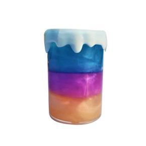shwapnoChura Colorful Rainbow Cotton Fairy Cloud Slime Fluffy Icecream Mud Stress Relief DIY Toy - Kids - Slime