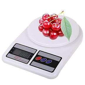 Digital Kitchen Weight Scale - White, 10 kg 10,000g