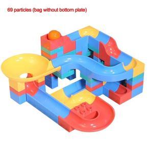 Children Building Blocks Toy Ball Track Building Blocks Toy DIY Slide Toy Creative Building Blocks Track