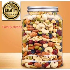 Mixed Dry Fruits and Nuts - 500g (16 items)