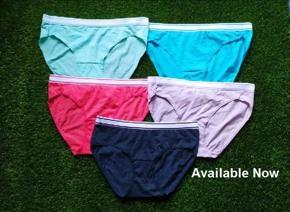 Export Quality Cotton Regular Use Underwear Panties for Girls and Women (Multi color)