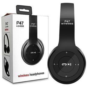 P47 Wireless Bluetooth Headphone Stereo Earphone with SD Card Slot
