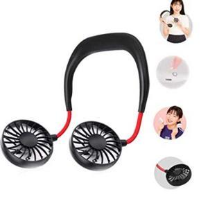 Portable NECKBAND MINI FAN With USB Rechargeable For Traveling KITCHEN FAN