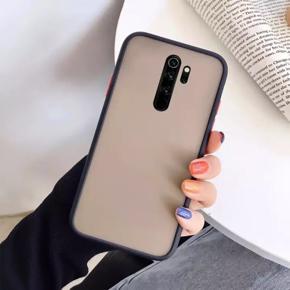 For Xiaomi Redmi 9 Prime - Luxury Shockproof matte frosted and smoky transparent phone back Cover Case