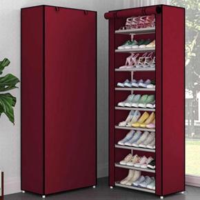 9-Layer Large Shoe Rack Shoe Storage Organizer Cabinet Tower