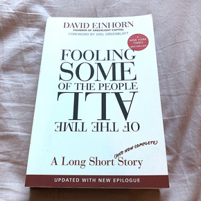 Fooling Some of the People All of the Time: A Long, Short Story by David Einhorn -Paperback