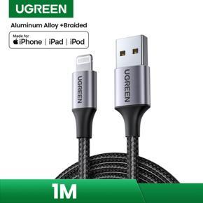 Ugreen Apple MFi Certified USB Lightning Data Cable for iPhone 12 Min 12 Pro Max X XR 11 8 7