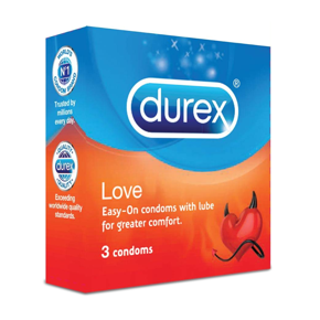 Durex Love condom- 56 mm - 3 pcs