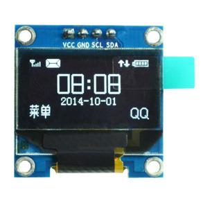 0.96 INCH OLED LCD Display 0.96" Inches DC 3-5V 4 Pin Connections Leads For Cables 12864 128x64 Pixel LCD Display Module IIC I2C Interface Communicate Module - Multi Plug