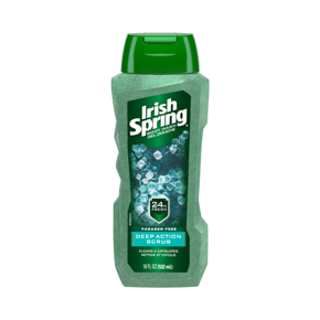 Irish Spring Deep Action Scrub Body Wash 532ml