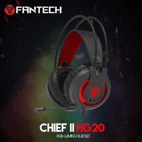 FANTECH HG20 CHIEF II BLACK RGB Gaming Headphone