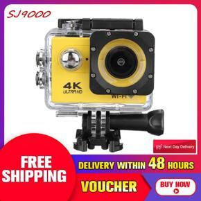 SJ9000 Wifi & Remote 1080P 4K HD Sport Action Camera DVR DV Camcorder Waterproof NEW - Yellow