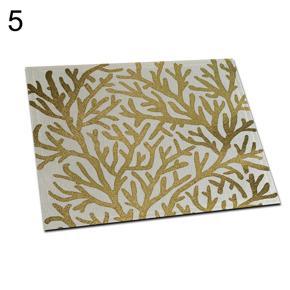 Lovely Leaves Design Heat Insulation Pad Kitchen Dining Table Mat Placemat Decor