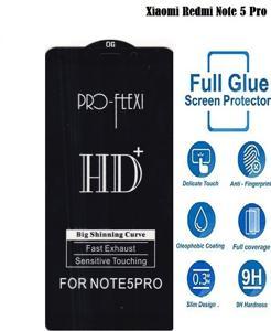 For Xiaomi Redmi Note 5 Pro OG Type Tempered Glass Screen Protector (Better than 6D/9D/11D) - Black