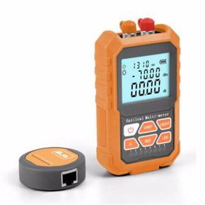 3 in1 Optical Power Meter Network Cable Tester Optical Fiber Tester 1mw with 5km Visual Fault Locator -