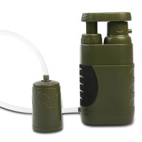 Lightweight 2000 Liters Filtration Capacity Outdoor Camping Hiking Traveling Emergency Supplies Portable Water Filter