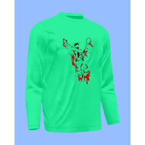 Badminton 5 Pest  long Sleeve T-Shirt For Men