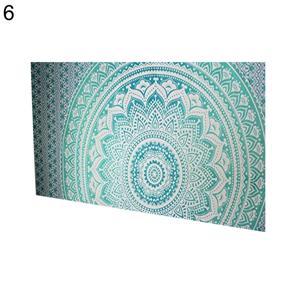 Mandala Flower Print Wall Hanging Tapestry Carpet Mat Home Living Room Decor