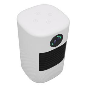 Space Heater, US 110V ABS White Multiple Safety Protection Smart Heating Fan for Bedroom