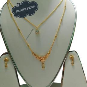Mariyam Simple Plain Necklace - Necklace For Girls - Necklace For Girls