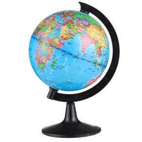 Small World Globe Portable Rotating Globe Suitable for Learning Geography and Decoration of Children's Rooms,14CM