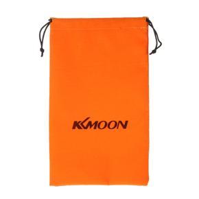 30*19cm Orange Drawstring Flocked Protection Bag Pouch