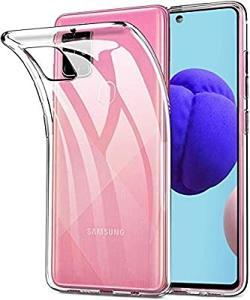 Soft Silicon transparent case back cover FOR Samsung Galaxy A21S