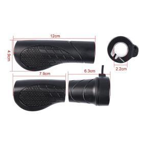 Bike Right Side Half Twist Throttle Handlebar with 3 Pin Connector Universal  Scooter Accessories