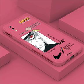 Hontinga for Vivo V9 Case Side Design New Anime Naruto for Boys Back Cover Soft Square Edge Pattern Liquid Silicone Trend Phone Cases