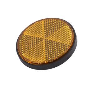 2 x 2inch Round Orange Reflectors Universal For Motorcycles ATV Bikes Dirt Bikes(null)