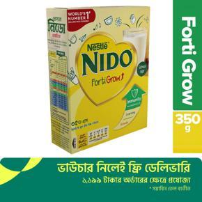 NIDO FortiGrow Milk Powder Bib - 350g