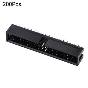 Double Row Female Connector Compt Sping 2.54mm 2 x 17Pin IDC Double Row Pedestal Block