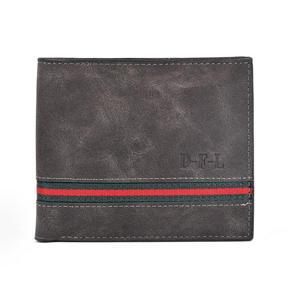  Vintage Men Leather Brand Luxury Wallet Long Male Purses Money Clip Credit Card Provide Name Engrave
