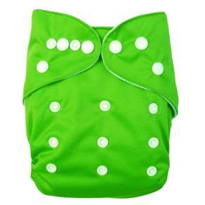 HarnezZ 1-12 kg Babies Adjustable Reusable Washable Cotton Cloth Diaper with 2 pcs Pad for Babies - 1 pcs