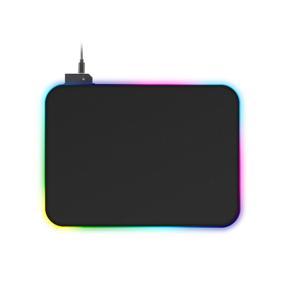 Colorful RGB Luminous Mousepad RGB Backlight Mouse Pad Adjustable Luminescence Modes Non-slip Mouse Pad 350*250*4mm