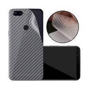 OnePlus 5T Back Carbon Fiber Sticker Protection 3D-Transparent