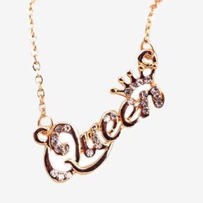 Luxury -Color Queen Crown Chain Necklace