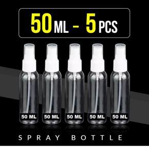 SPRAY BOTTLE 50 ML CAPACITY - 5pes