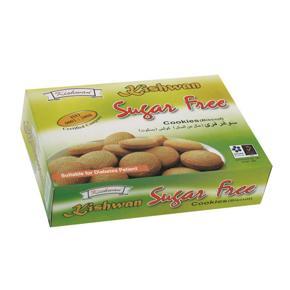 Kishwan Sugar Free Cookies Biscuits (60gm X 5 Packets) 300gm