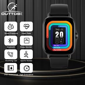 Outtobe Smartwatch Waterproof Screen Sport Bracelet Pedometer Bluetooth Reminder