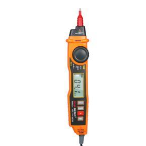 PEAKMETER Handheld Multimeter BA-Cklight LCD Display Pen Type Digital Multimeter DC/A-C Voltage Current Meter with NCV and Auto Ranging Resistance Diode Continuity Tester