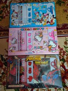Disney Princess Stationary set For kids,Hello Kitty Stationary Set For Kids 8 in 1,Stationary set For kids