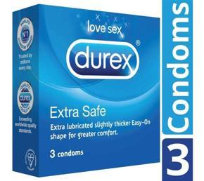 Durex Extra Safe Condom 3 in 1 pack