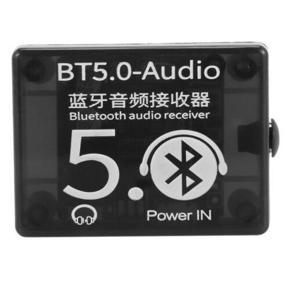 Plastic Case & Mini Bluetooth 5.0 Decoder Board Audio Receiver BT5.0 MP3 Lossless Player Wireless Stereo Music Amplifier Module With Case Home Entertainment Receivers & Amplifiers