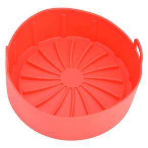 Fryer Silicone Pot Stable Red For Microwave Oven Rice Cooker