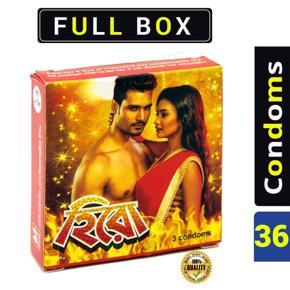 Condom Hero full box Packet 36 Pcs